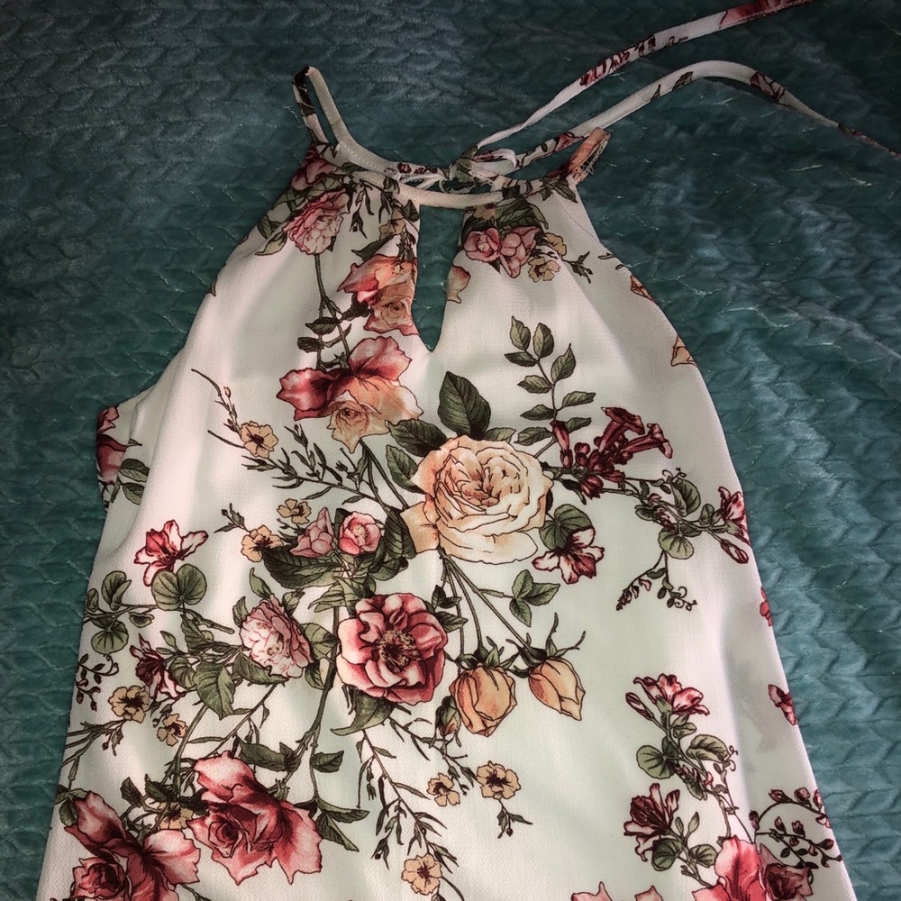 Francesca’s Floral Tank